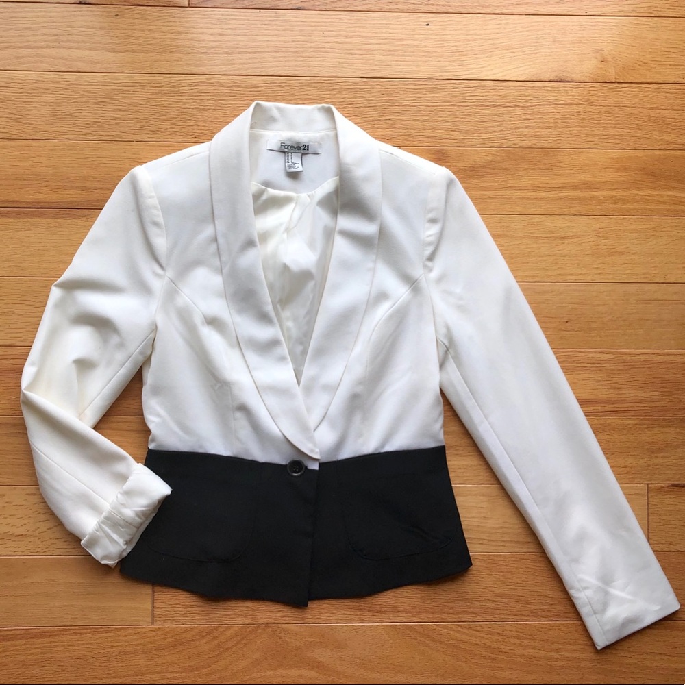 Black & White Blazer